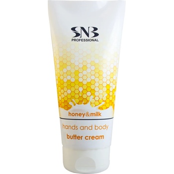 SNB Бутер крем за ръце и тяло МЕД и МЛЯКО snb 200 мл (mpsh60)