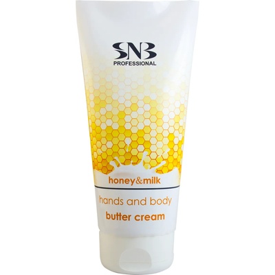 SNB Бутер крем за ръце и тяло МЕД и МЛЯКО snb 200 мл (mpsh60)
