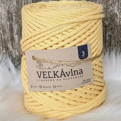 Velká vlna Špagát 3mm Petrklíč