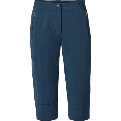 Vaude Дамски 3/4 панталони Vaude Women's Farley Stretch Capri III Walking trousers - Dark Sea - размер 40 (EU) (110-0756-0314)