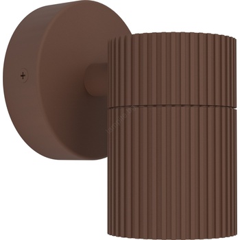 EGLO 902039 - Външно стенно осветително тяло TOMELLOSO 1xGU10/28W/230V IP44, кафяво (EG902039)