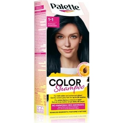 Palette tónovací šampon 1-1-modročerný 50 ml