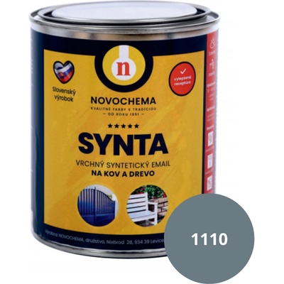 Novochema Synta 1110 0,75 kg sivá svetlá