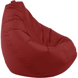 Pufrelax Пуф круша 320л. , Nirvana Grande - Panama Red, Водоустойчив, Перящ се калъф, Пълнеж от Полистиролни перли (PUF-G-NGR-PEX-RED)
