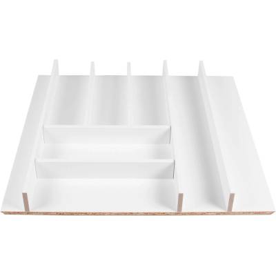 Príborník Elletipi Wood Line do zásuvky 60 cm biely PLC M50060 18 PLC M50060 18