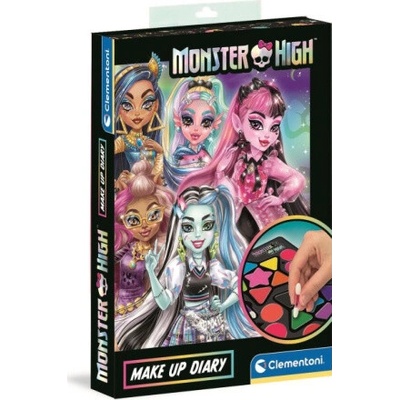 Clementoni Sada Make Up Diary Monster High 163904
