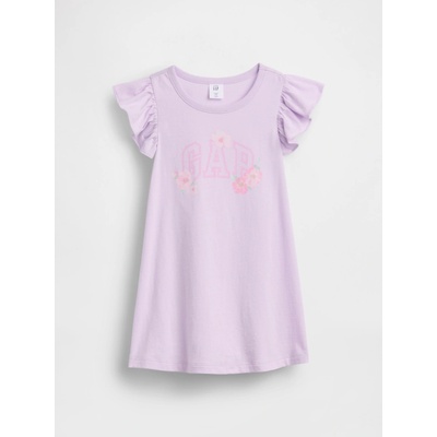 GAP Baby šaty s logem Fialová – Zboží Dáma