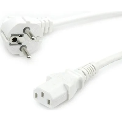 Roline Power cable Computer, 1.8m, White, Value 19.99. 1019