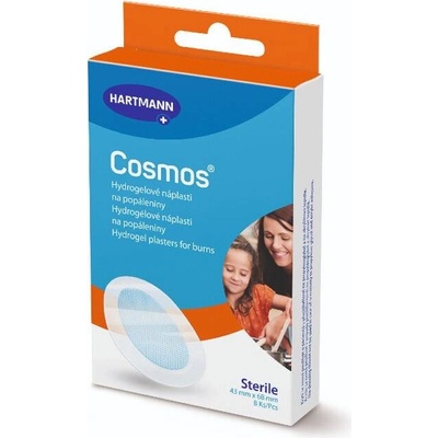Cosmos Náplasť na popáleniny 43 x 68 mm 8 ks