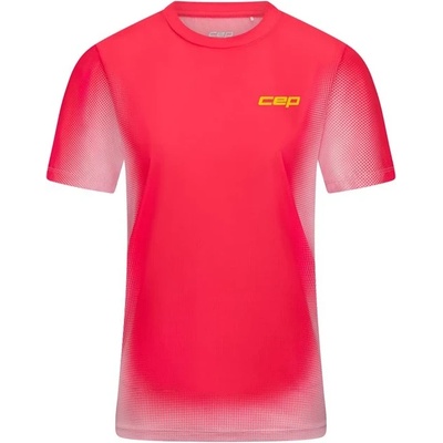 CEP Дамска тениска CEP Women's Run Shirt Short Sleeve Running shirt - Pink / Fade (916-3534-0614)