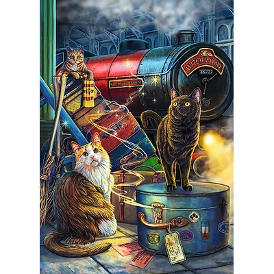 Trefl - Puzzle Premium Plus: Lisa Parker - Witches Express - 1 000 piese