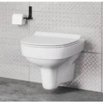 Cersanit Тоалетна чиния Cersanit City Clean On с капак с плавно затваряне (K701-143)