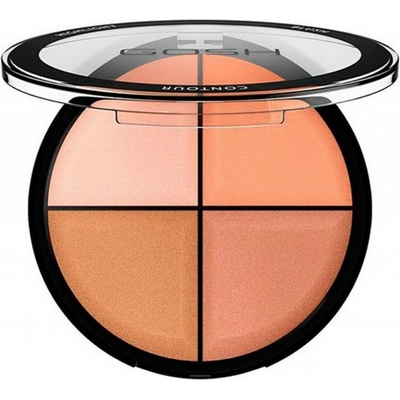 Gosh Contour'n Strobe konturovací a rozjasňující paleta 1 Light 15 g – Zboží Dáma