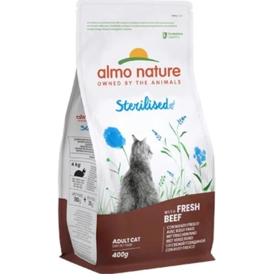 Almo Nature cat Sterilised hovězí 400 g