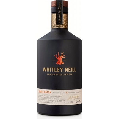 Whitley Neill Handcrafted Dry Gin 43% 0,7 l (holá láhev)