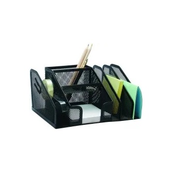 Image 1 of Q-CONNECT Настолен органайзер с тиксорезачка, мрежа