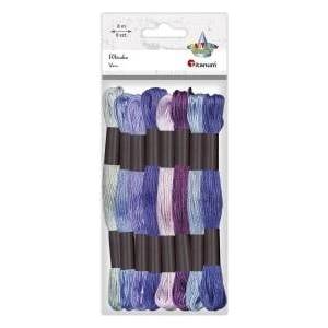 TITANUM Craft-Fun Series Thread Purple 8 Col. (21DT0514-3)