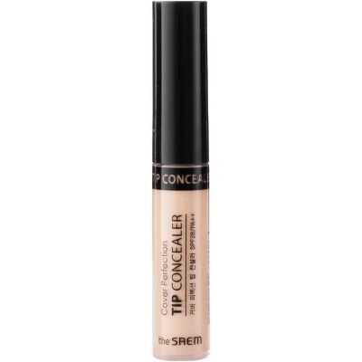 the SAEM Cover Perfection Tip Concealer SPF28/PA++ - 1.5 Natural Beige - Коректор за зона под очите 6.5мл