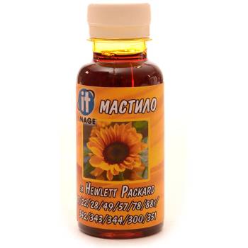 Image 1 of Compatible Универсално мастило за мастилени касети hp - 125 мл - жълто