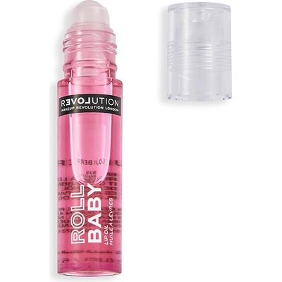 Revolution Beauty Relove by Revolution Roll Baby Lip Oil 5 ml гланц за устни Goji Berry