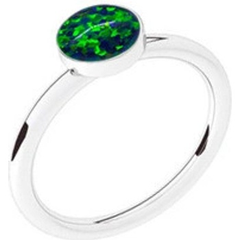 Nubis Stříbrný prsten s opálem NBP42 OP19