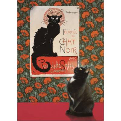 Grafika - Puzzle Gabrielle and the Nouveau Poster - 500 piese