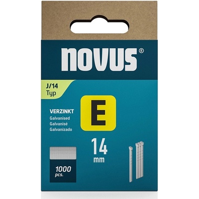 Novus Пирони за такер Novus, 044-0088 - Type J, 1.2x14 mm, 1000 бр (044-0088)