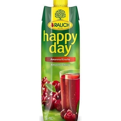 Rauch Happy Day Ovocná šťava 100% amarena višňa 1 l