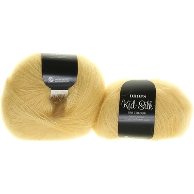 Drops Kid-Silk 73 světle žlutá