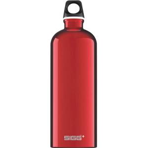 SIGG бутилка за пиене SIGG Traveler 1л, червена (205107)