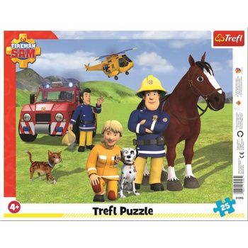 Trefl - Puzzle Fireman Sam Always on Guard - 1 - 39 piese