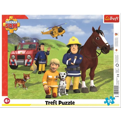 Trefl - Puzzle Fireman Sam Always on Guard - 1 - 39 piese
