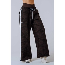 Oversized tepláky POWER 896 tmavě hnědé