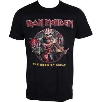 ROCK OFF тениска метална мъжки Iron Maiden - Книга на души - ROCK OFF - IMTEE61MB