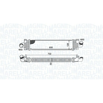 Chladič plniaceho vzduchu MAGNETI MARELLI 351319204980