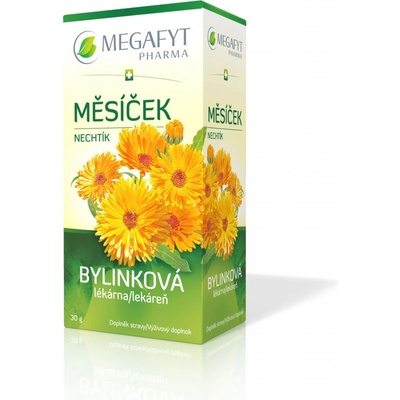 MEGAFYT Bylinková lekáreň Nechtík porciovaný čaj 20 x 1,5 g