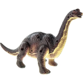 Lamps Dinosaurus chodící se zvukem hnědý