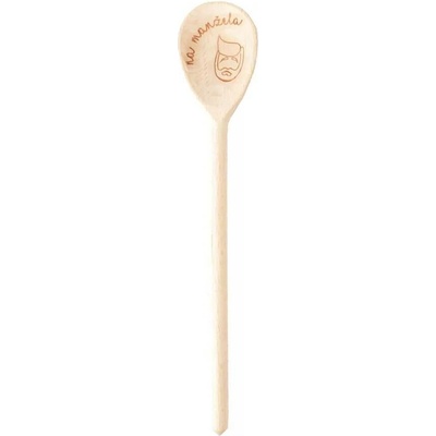 Vařečka dřevo Na manžela 30 cm