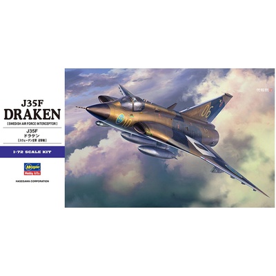 Hasegawa SAAB J35F Draken E48 1:72