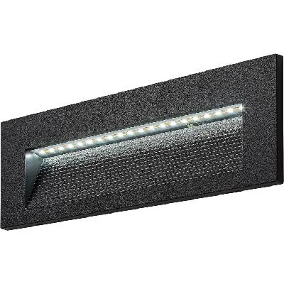 Rábalux 77190 - LED външно стенно осветително тяло KAVALA LED/6W/230V IP65 черно (RL77190)