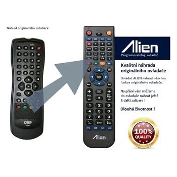 Diaľkový ovládač Alien OVP RC5251