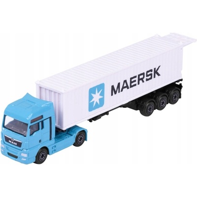 MAJORETTE MAERSK MAN TGX TRUCK NOVÝ 1:87