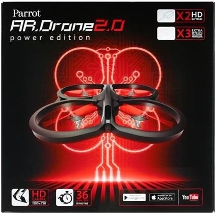 Parrot AR.Drone 2.0 Power Edition - PF721003BI - Heureka.cz