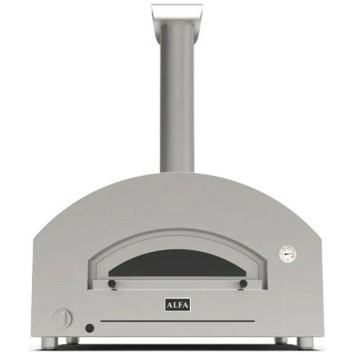 Alfa Forni Futuro 4 Pizze Hybrid silver black