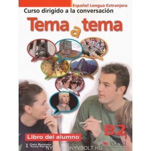 Tema a tema - Curso de conversacion (ISBN: 9788477117223)