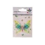 TITANUM Sticker (label) Craft-Fun Series Butterflies foil Titanum (25MD008)
