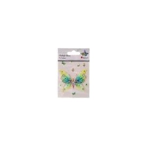 TITANUM Sticker (label) Craft-Fun Series Butterflies foil Titanum (25MD008)