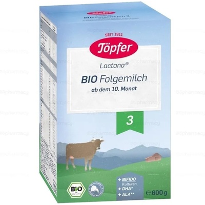 Topfer Lactana bio 3 мляко за кърмачета