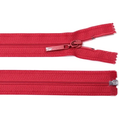 Spirálový zip no.5 rozepínací 55cm - více barev color: 548 červená