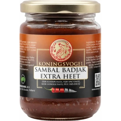 Koningsvogel Sambal Badjak Extra pikantná chilli pasta 280 g